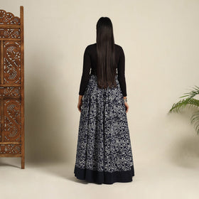 24 Kali Patchwork Batik Print Cotton Long Skirt 20