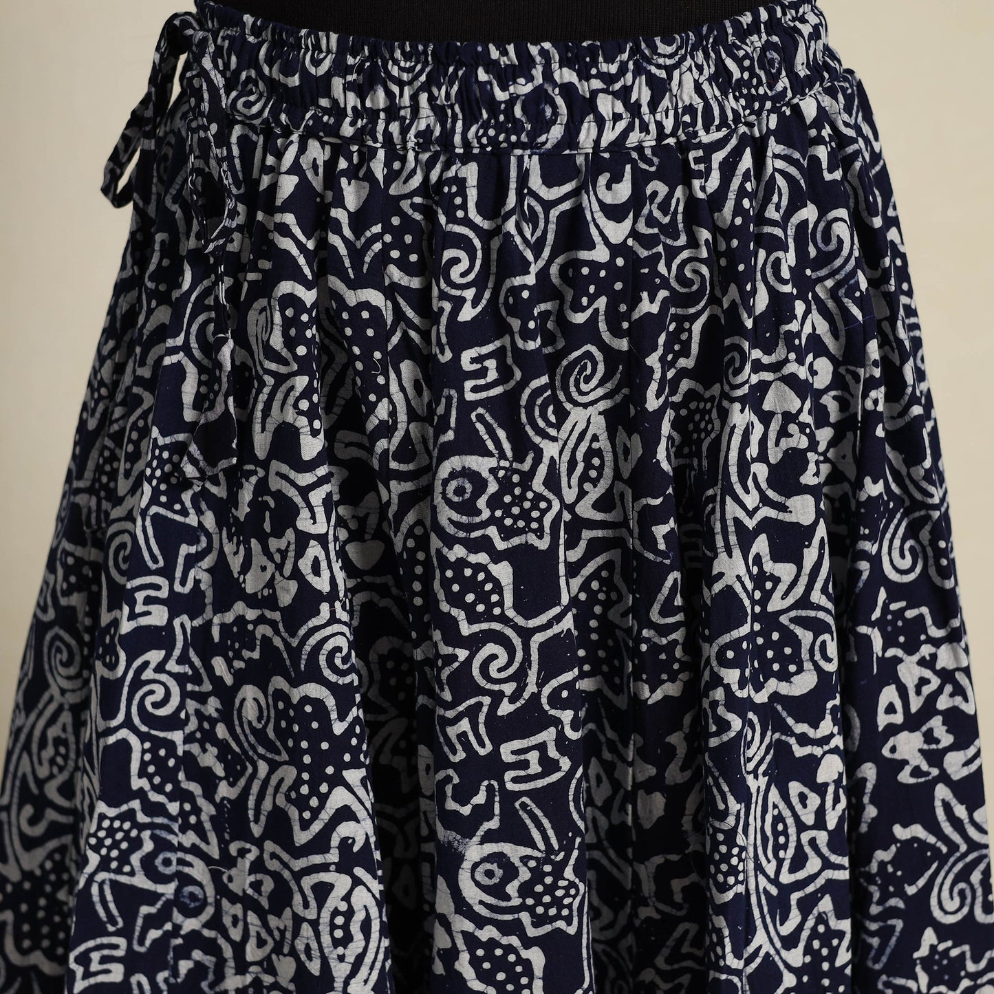 24 Kali Patchwork Batik Print Cotton Long Skirt 20