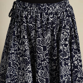 24 Kali Patchwork Batik Print Cotton Long Skirt 20