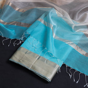 2pc Handloom Silk Cotton Maheshwari Dress Material