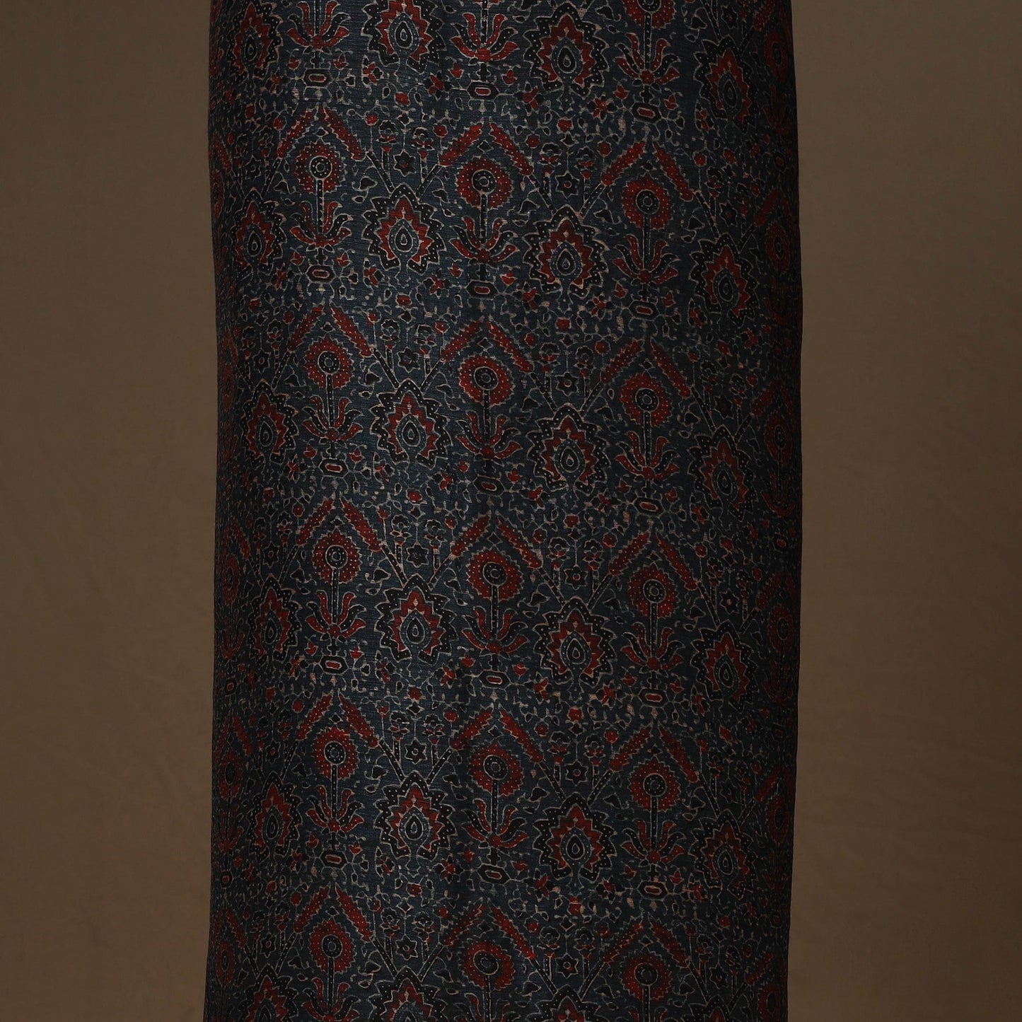 Blue - 2pc linen silk natural dyed unstitched dress