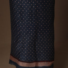 Blue - 2pc linen silk unstitched dress material 08