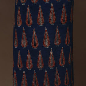 Blue - 2pc unstitched dress material with jewellery set 01