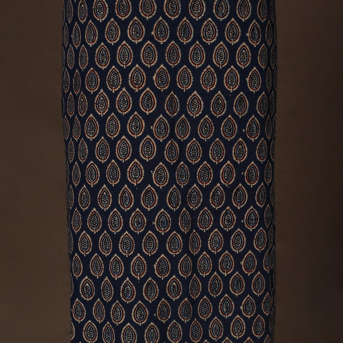 Blue - 2pc unstitched dress material with jewellery set 20