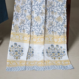 Blue - 2pc unstitched jacquard dress material