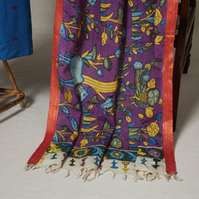 Blue - 2pc unstitched jacquard dress material