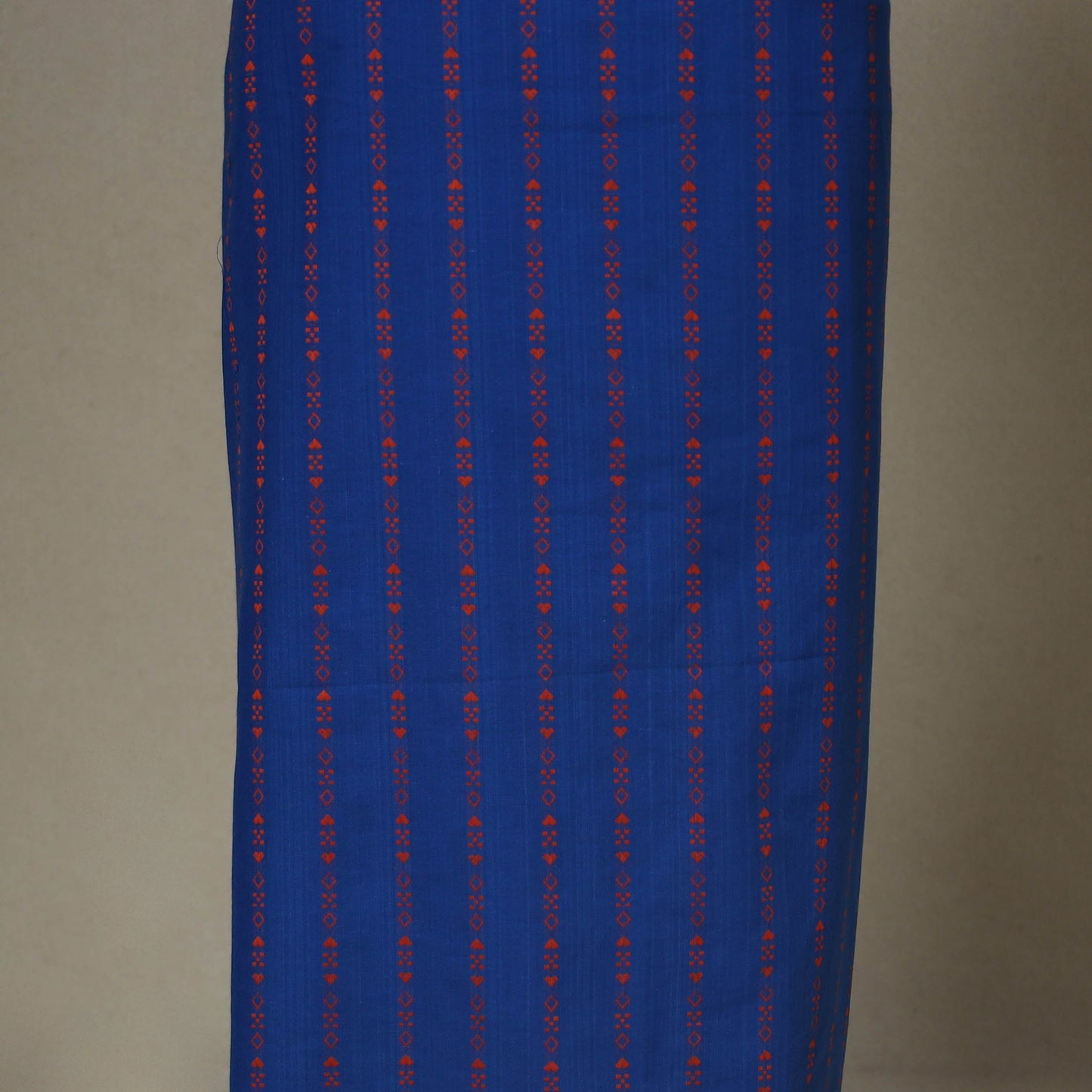 Blue - 2pc unstitched jacquard dress material