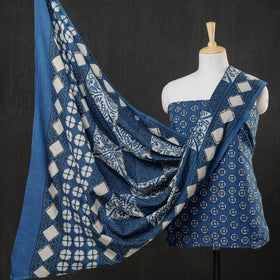 Pipad Print Dress Material – Premium 3pc Cotton Set