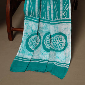 Blue - 3pc cotton kutch batik dress material 15