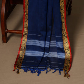 Blue - 3pc cotton unstitched dharwad dress material 06