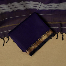 3pc cotton unstitched dharwad dress material with border 01