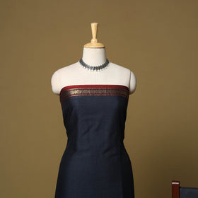 3pc cotton unstitched dharwad dress material with border 02