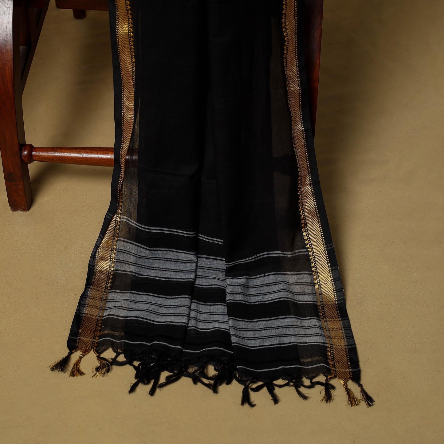 3pc cotton unstitched dharwad dress material with border 03