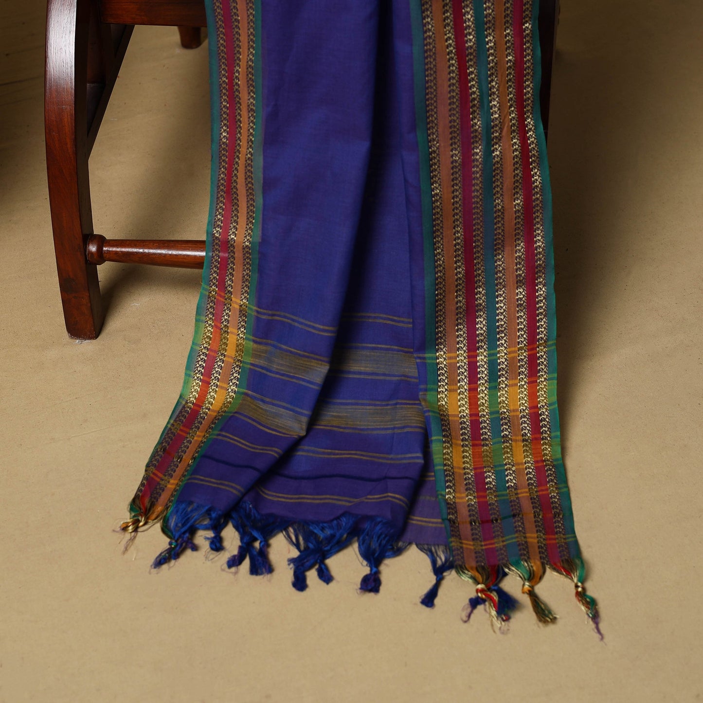 3pc cotton unstitched dharwad dress material with border 05