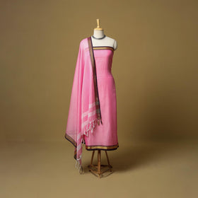 3pc cotton unstitched dharwad dress material with border 10