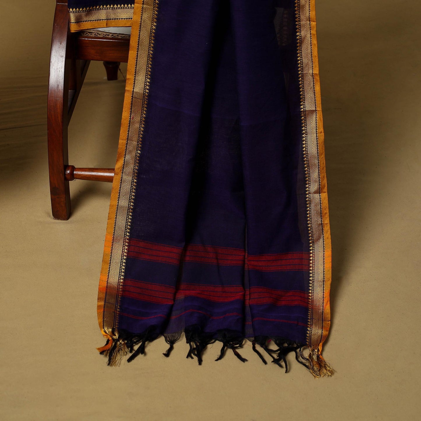 3pc cotton unstitched dharwad dress material with border 16