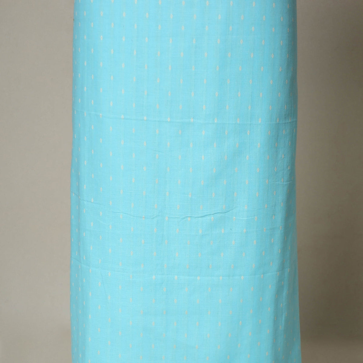 Blue - 3pc cotton unstitched jacquard dress material 12