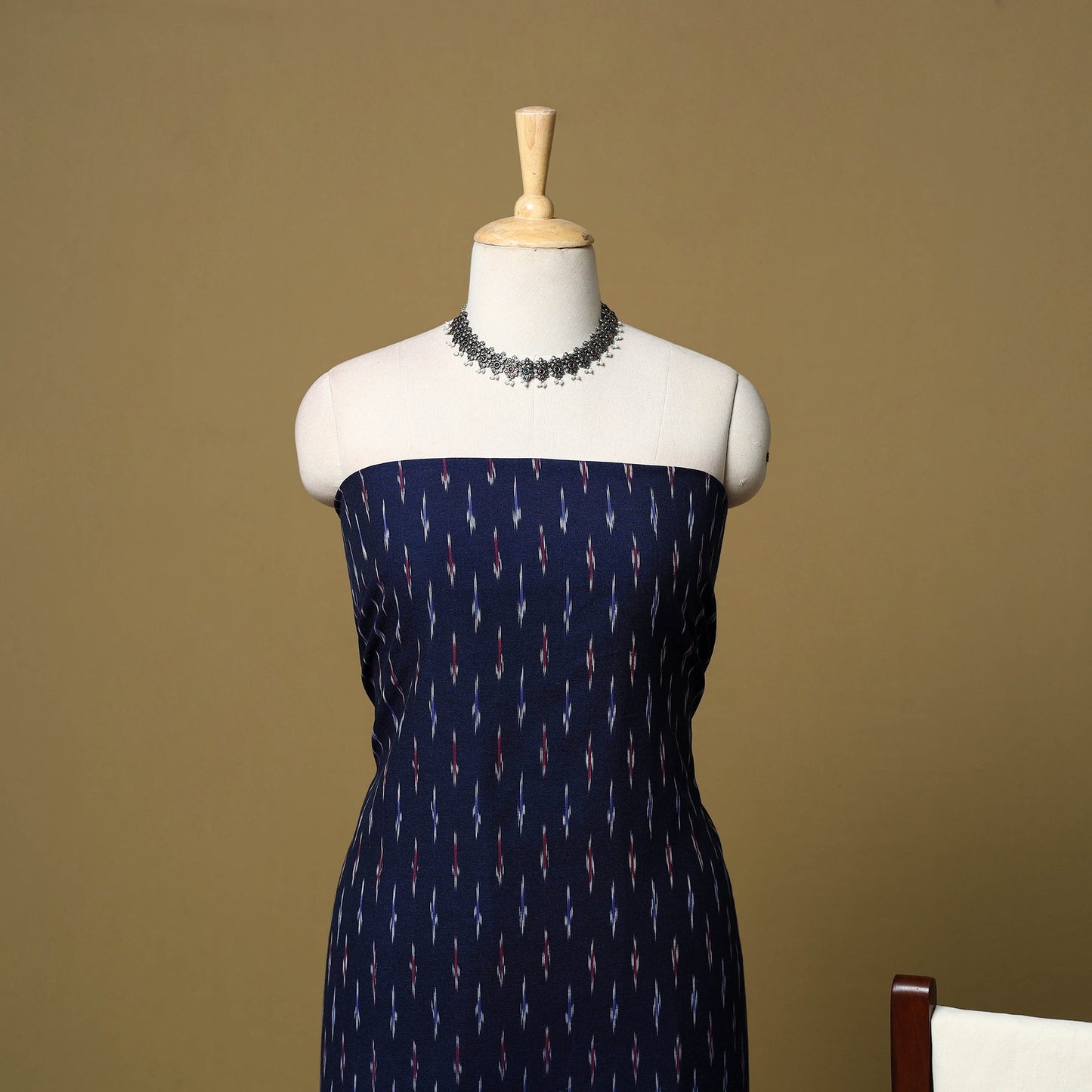 3pc handloom cotton pochampally ikat dress material 08