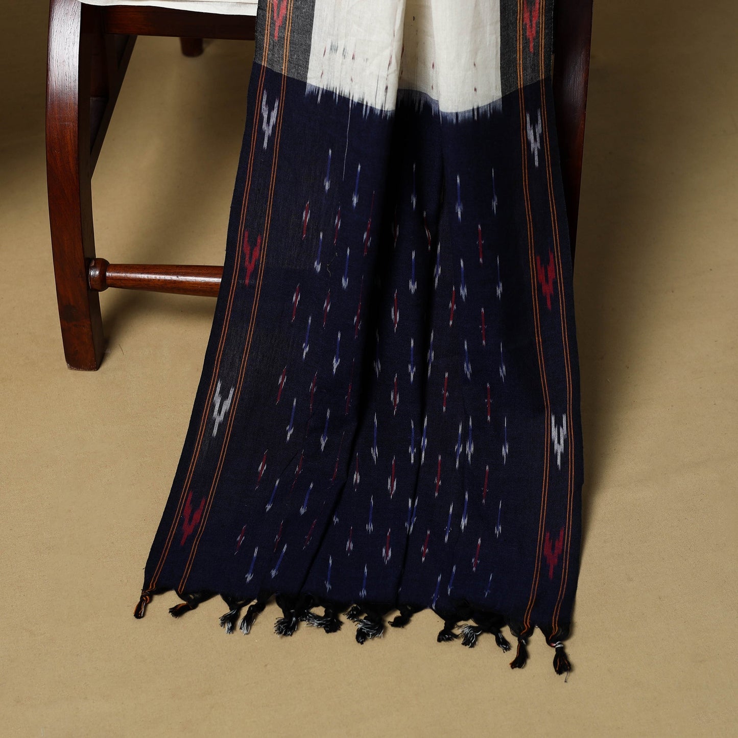 3pc handloom cotton pochampally ikat dress material 08