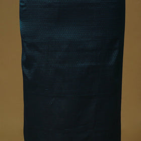 Blue - 3pc karnataka weave cotton unstitched khun dress