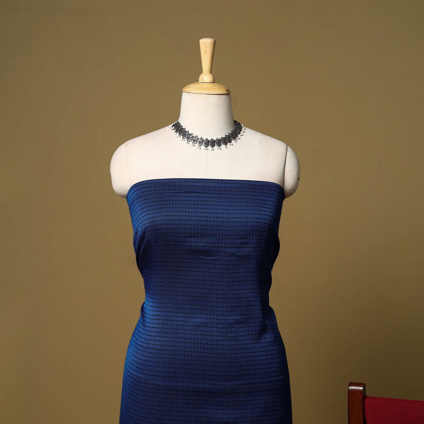 3pc karnataka weave cotton unstitched khun dress material