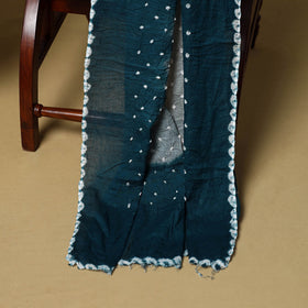 3pc kutch tie-dye satin cotton unstitched bandhani dress