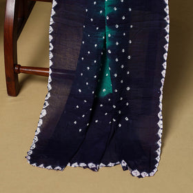 3pc kutch tie-dye satin cotton unstitched bandhani dress