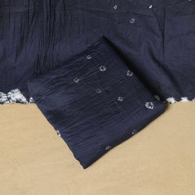 3pc kutch tie-dye satin cotton unstitched bandhani dress