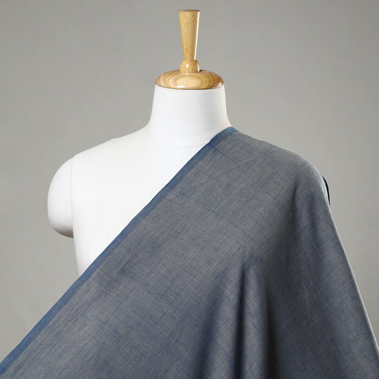  40 x 10 Count Cotton Handspun Handloom Natural Dyed Plain Fabric 01 