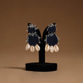 Aashi shell & ghungroo work fabart handmade earrings