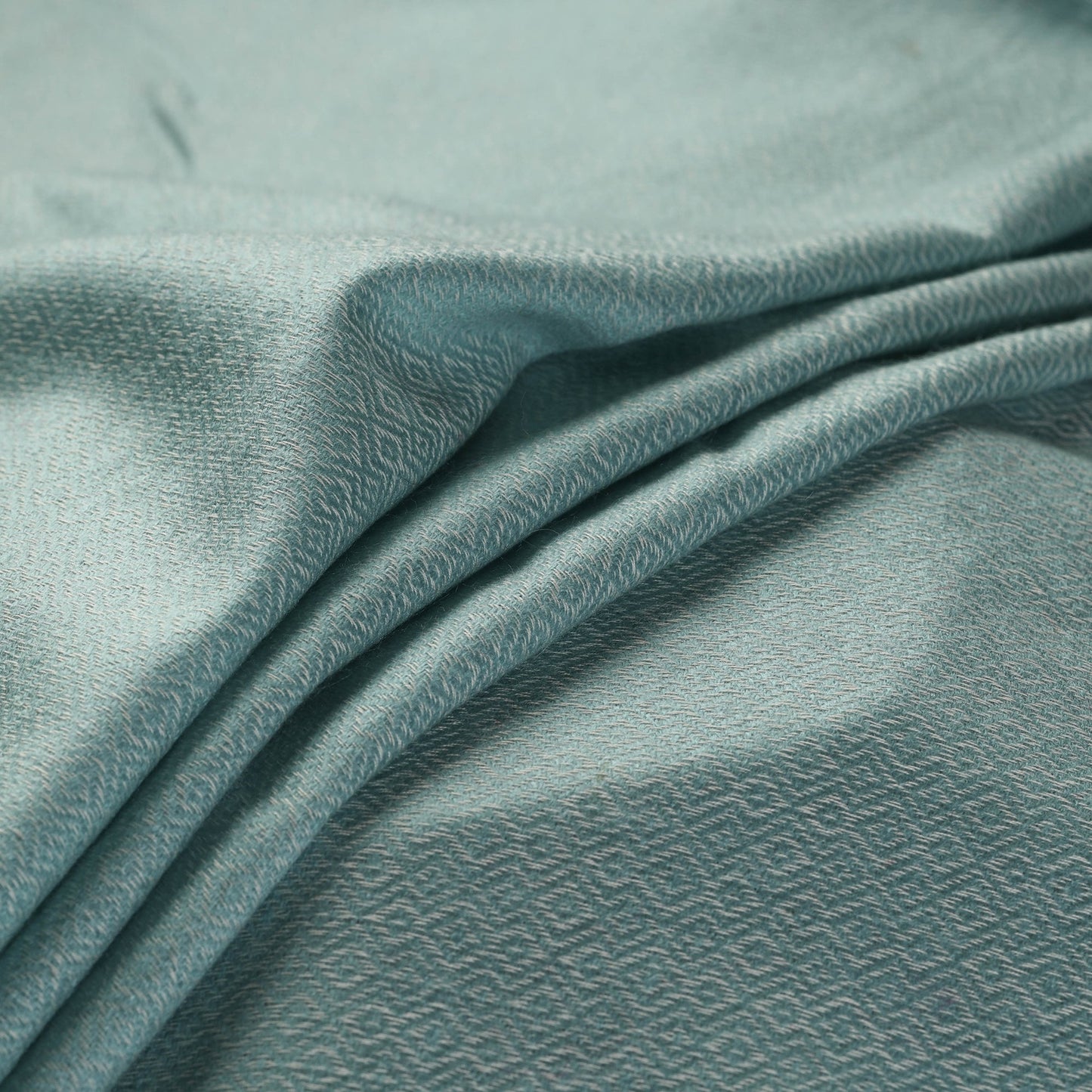 Blue Acrylic Wool Fabric Online in India 