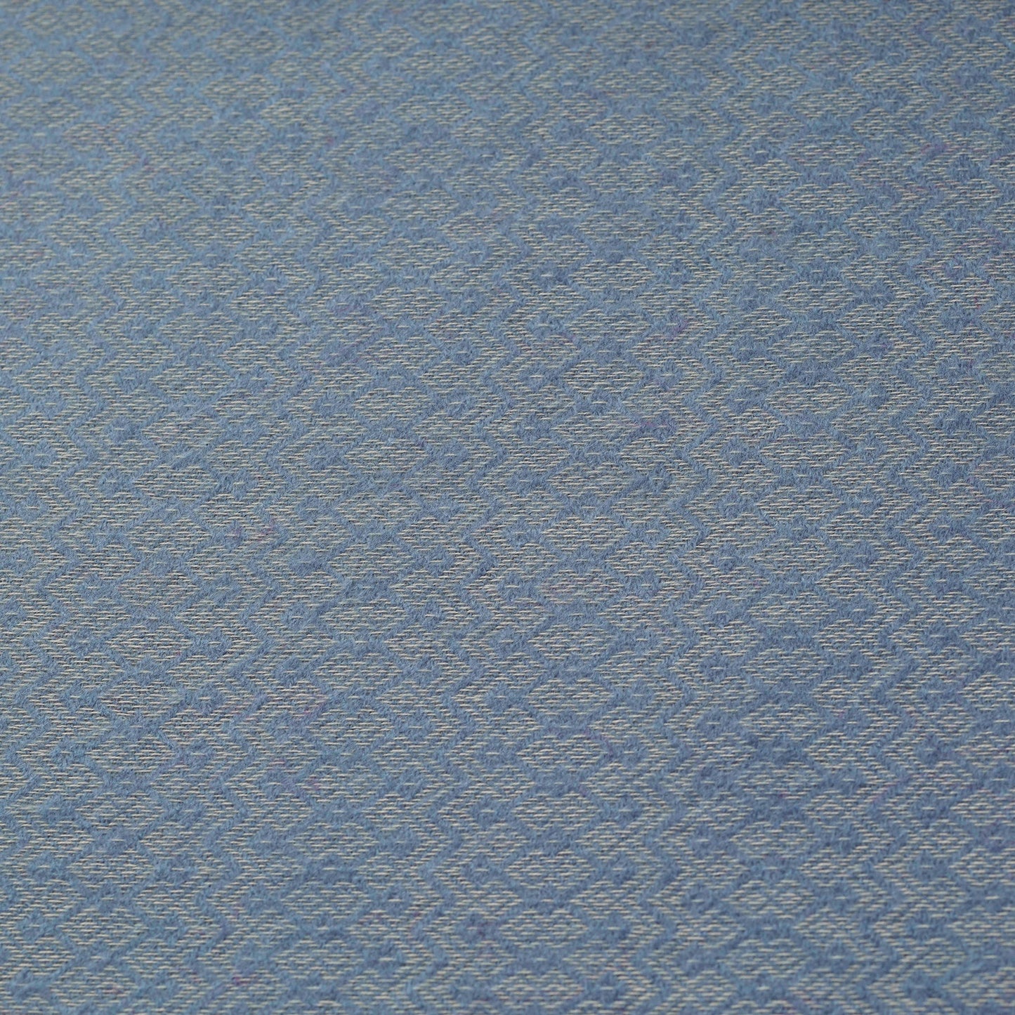 Blue Acrylic Wool Fabric Online in India 
