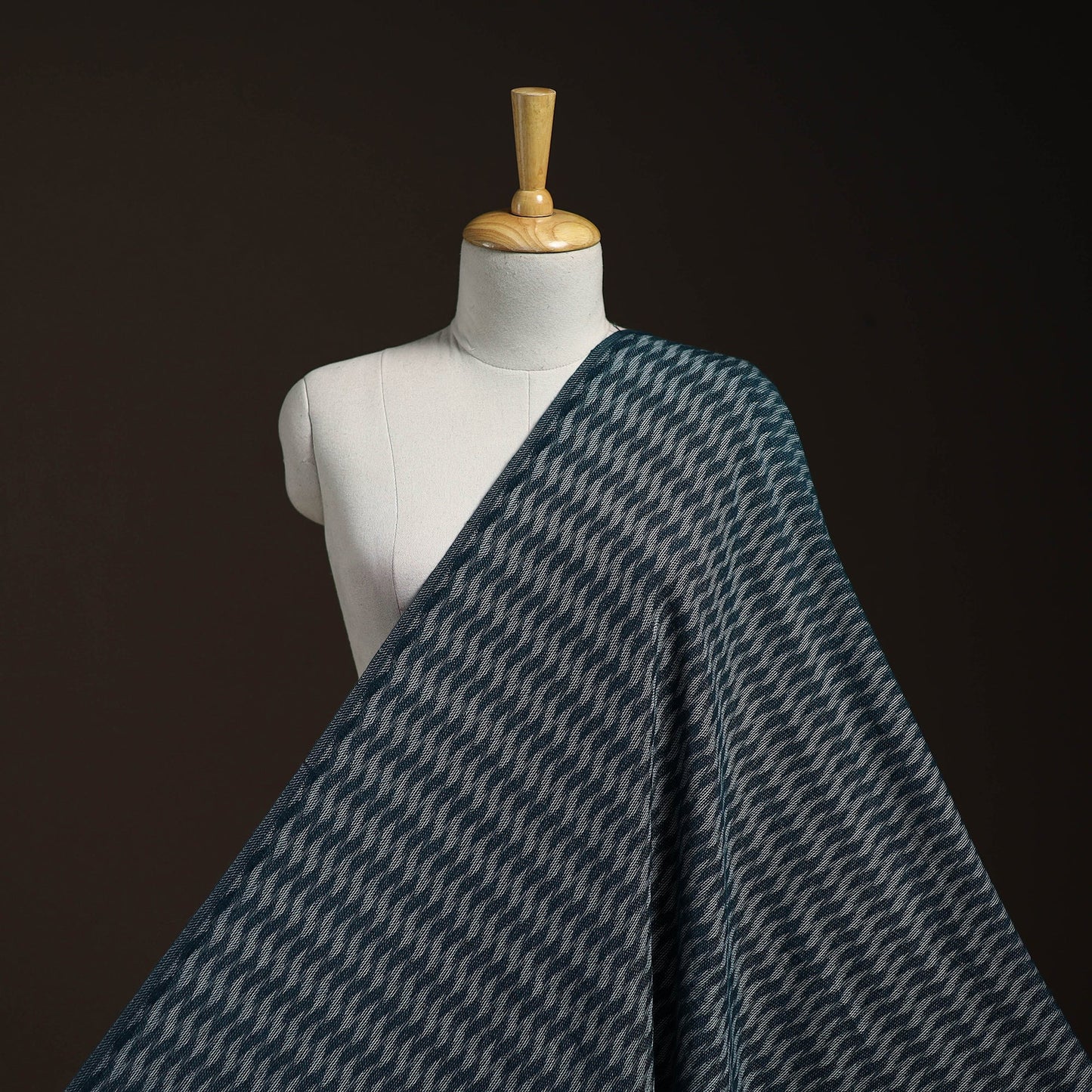 Blue - acrylic fine wool fabric (width - 44 in) 16