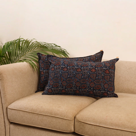 Cotton pillow covers (set of 2) 23 - handcrafted