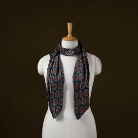 Modal silk pendant necklace scarf 28 - handcrafted