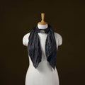 Modal silk pendant necklace scarf 32 - handcrafted