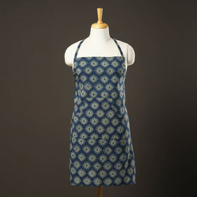  Ajrakh Print Cotton Apron with Pocket 32 