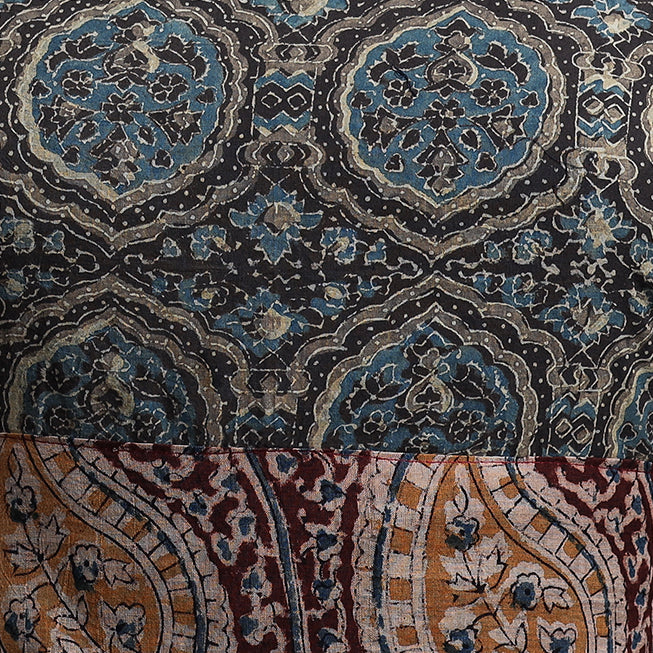 ajrakh blouse piece