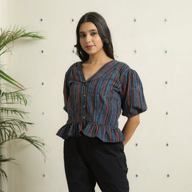 Ajrakh Crop Top 