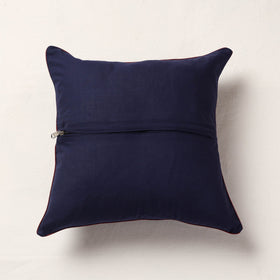 Buy Ajrakh Block Printed Cotton Cushion Cover Online at iTokri.com