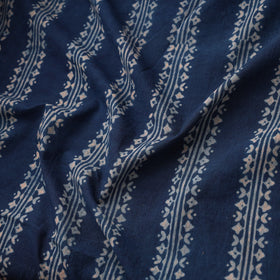 Buy Ajrakh Block Printed Cotton Fabric 