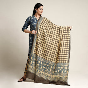 Ajrakh Kurta with Palazzo & Dupatta Set
