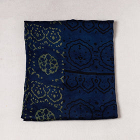  Ajrakh Block Printed Modal Silk Precut fabric 