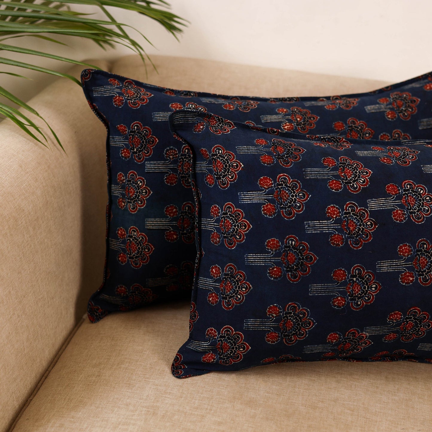 Hand pillow cover (set of 2) 45 - handcrafted