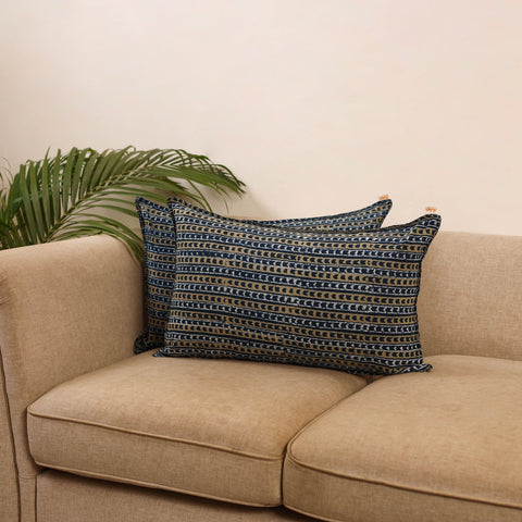 Akola cotton pillow covers (set of 2) 04 - handcrafted