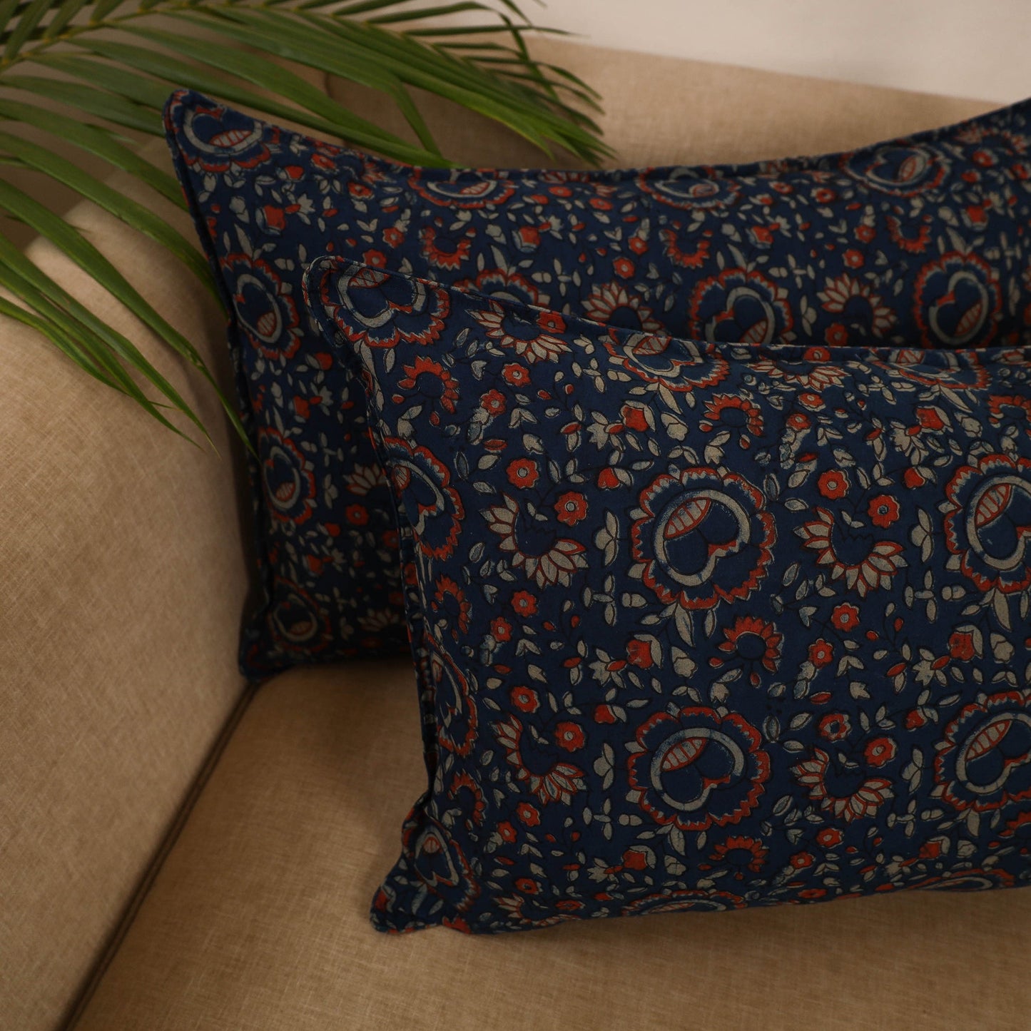 Akola cotton pillow covers (set of 2) 05 - handcrafted