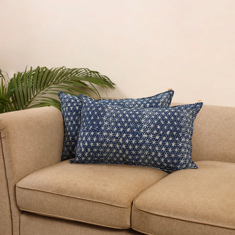Akola cotton pillow covers (set of 2) 17 - handcrafted