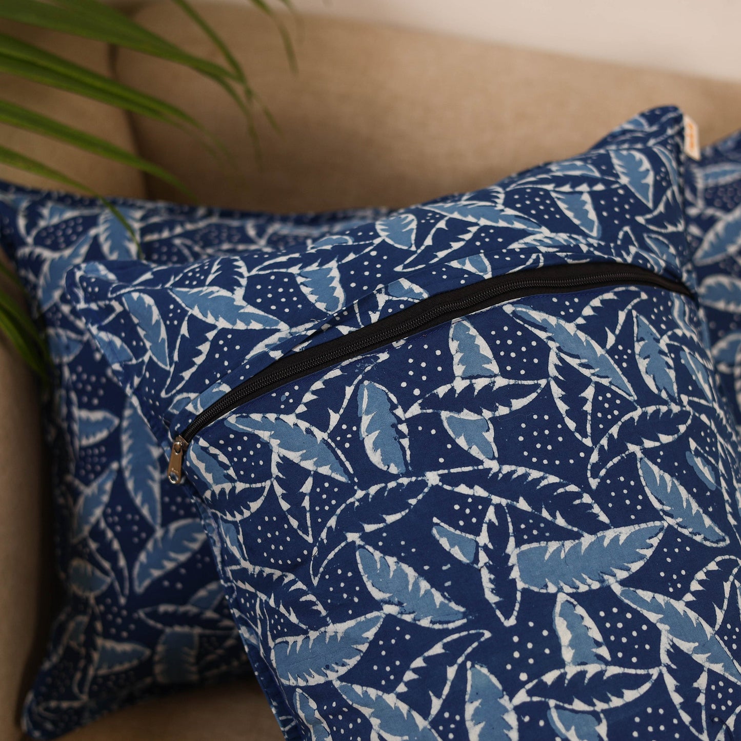 Akola cotton pillow covers (set of 2) 18 - handcrafted