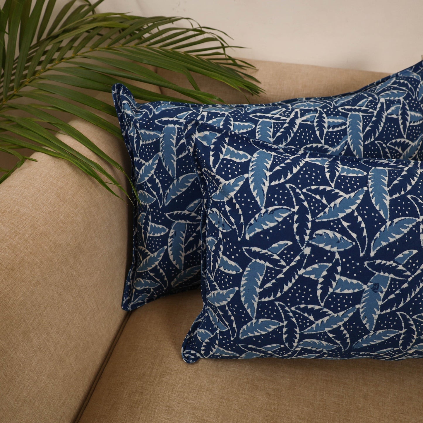 Akola cotton pillow covers (set of 2) 18 - handcrafted