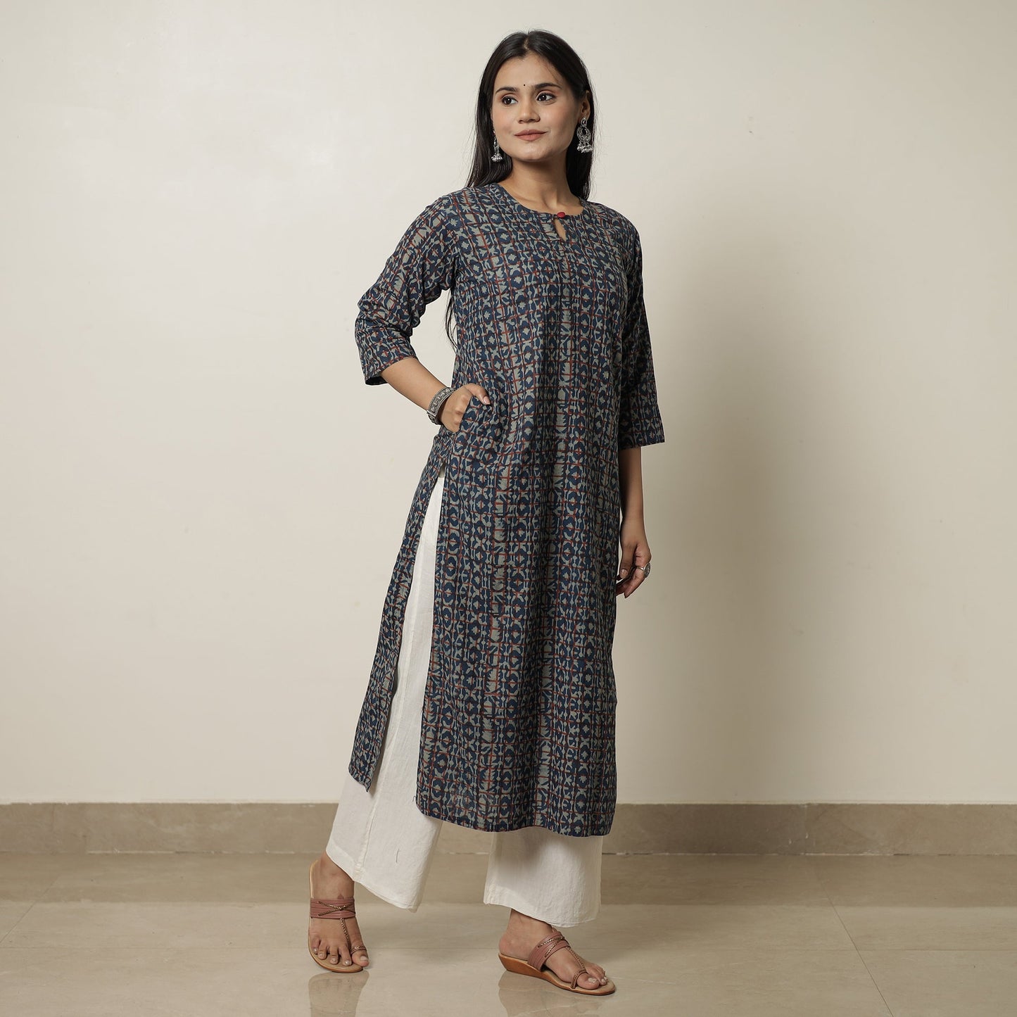 Akola Block Printed Kurta